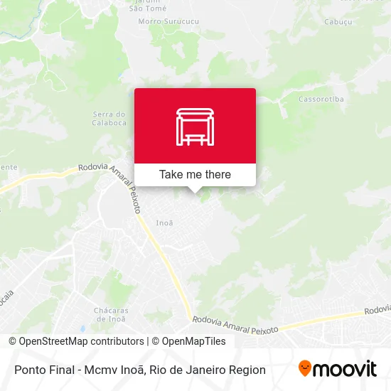 Ponto Final - Mcmv Inoã map