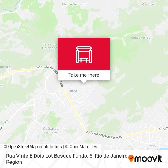 Rua Vinte E Dois Lot Bosque Fundo, 5 map