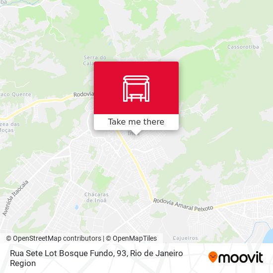 Rua Sete Lot Bosque Fundo, 93 map