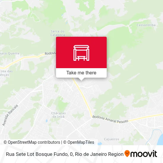 Rua Sete Lot Bosque Fundo, 0 map