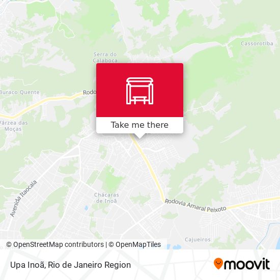 Mapa Upa Inoã