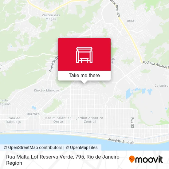 Rua Malta Lot Reserva Verde, 795 map