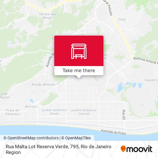 Rua Malta Lot Reserva Verde, 795 map