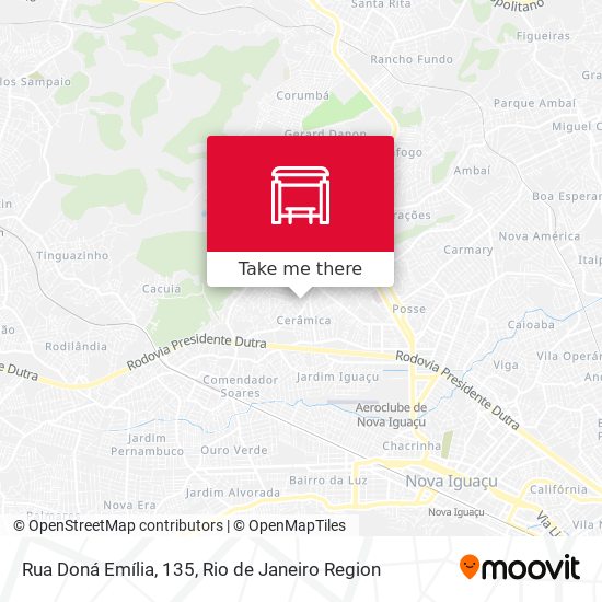 Rua Doná Emília, 135 map