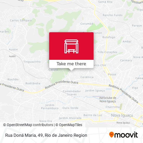Rua Doná Maria, 49 map