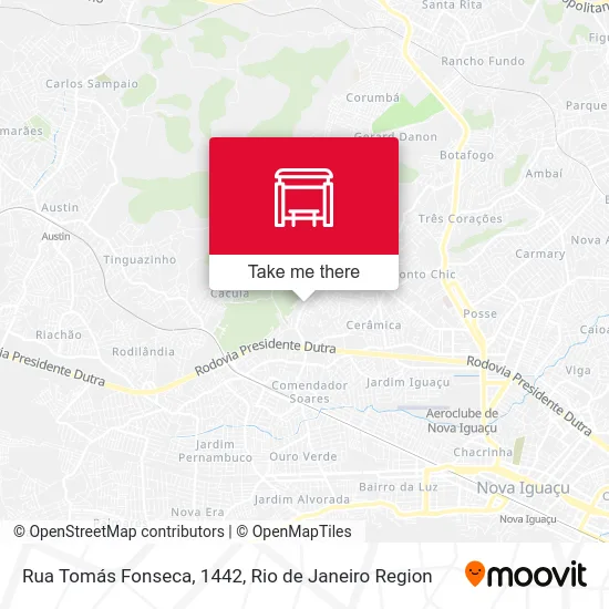 Rua Tomás Fonseca, 1442 map