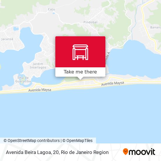 Avenida Beira Lagoa, 20 map