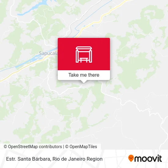 Estr. Santa Bárbara map