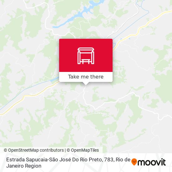 Estrada Sapucaia-São José Do Rio Preto, 783 map
