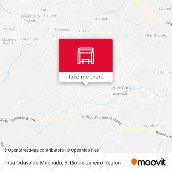 Rua Oduvaldo Machado, 3 map