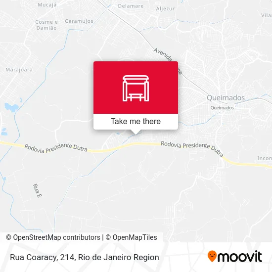 Rua Coaracy, 214 map