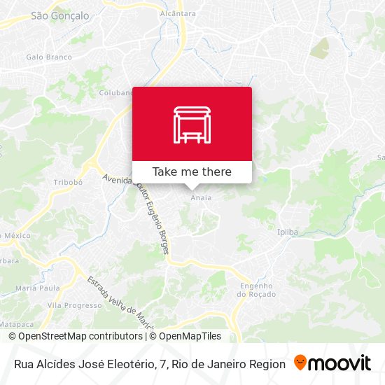 Rua Alcídes José Eleotério, 7 map