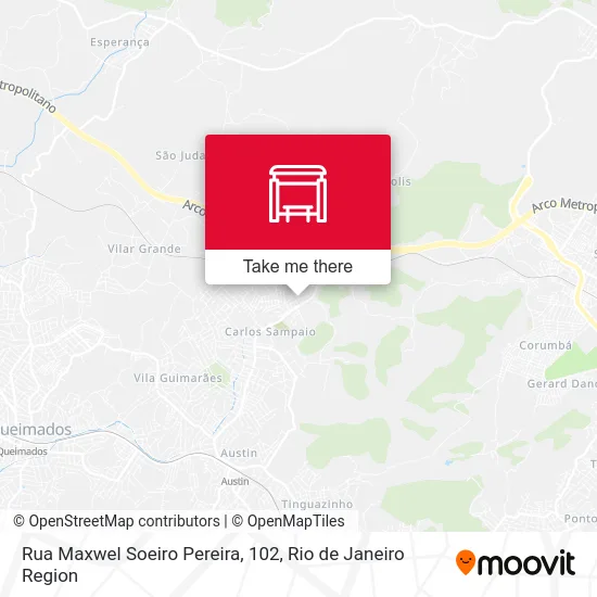 Rua Maxwel Soeiro Pereira, 102 map