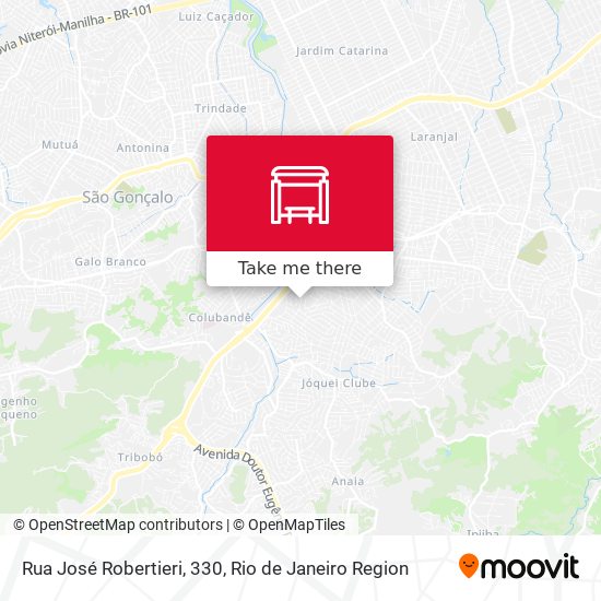 Rua José Robertieri, 330 map