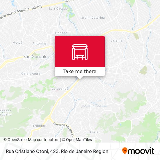 Rua Cristiano Otoni, 423 map