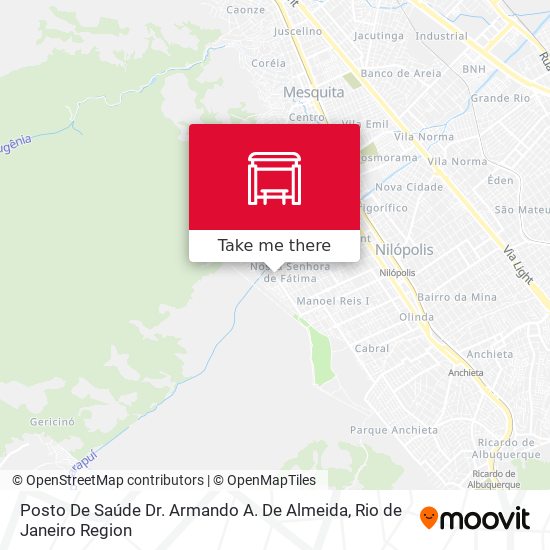 Posto De Saúde Dr. Armando A. De Almeida map