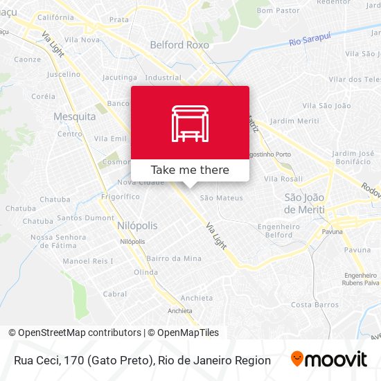 Rua Ceci, 170  (Gato Preto) map