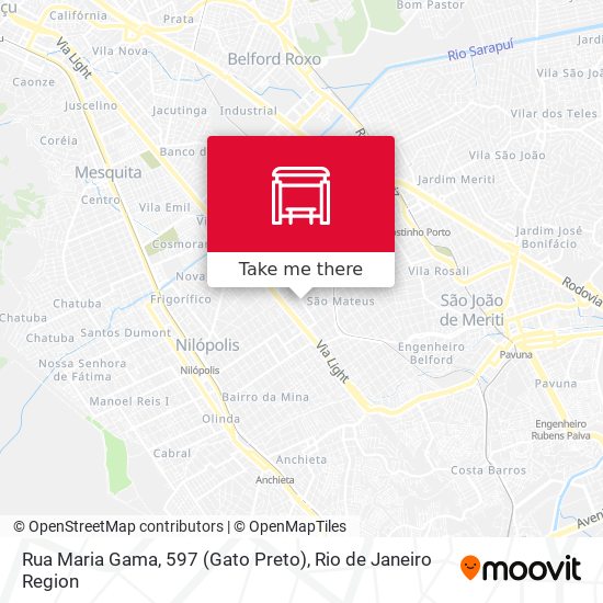 Rua Maria Gama, 597 (Gato Preto) map