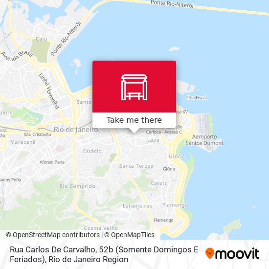 Mapa Rua Carlos De Carvalho, 52b (Somente Domingos E Feriados)