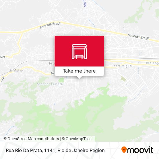 Rua Rio Da Prata, 1141 map