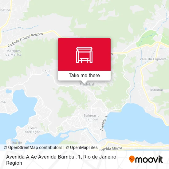 Avenida A Ac Avenida Bambui, 1 map