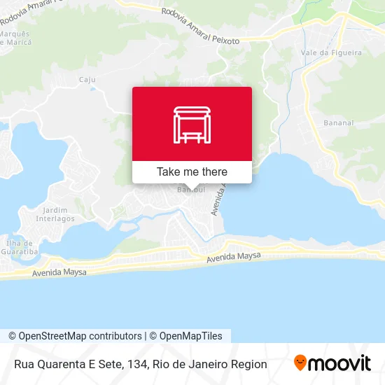 Rua Quarenta E Sete, 134 map