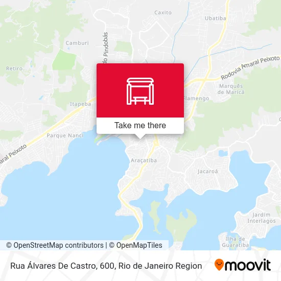 Rua Álvares De Castro, 600 map