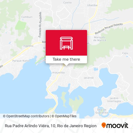 Rua Padre Arlíndo Viêira, 10 map