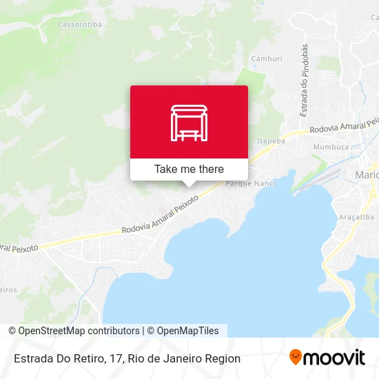 Estrada Do Retiro, 17 map