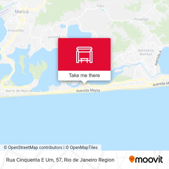 Rua Cinquenta E Um, 57 map