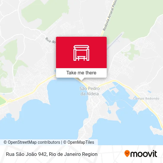 Rua São João 942 map