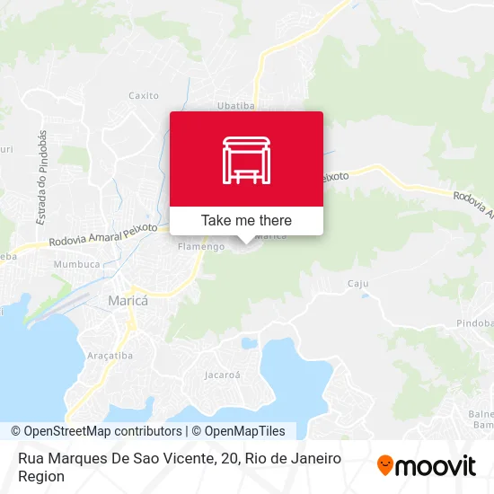 Rua Marques De Sao Vicente, 20 map