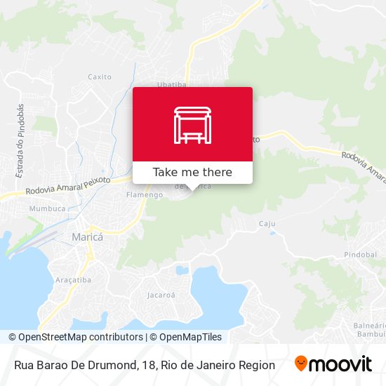 Rua Barao De Drumond, 18 map