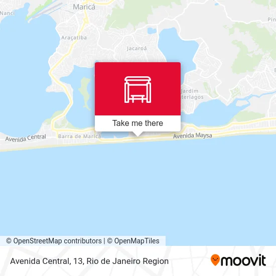 Avenida Central, 13 map