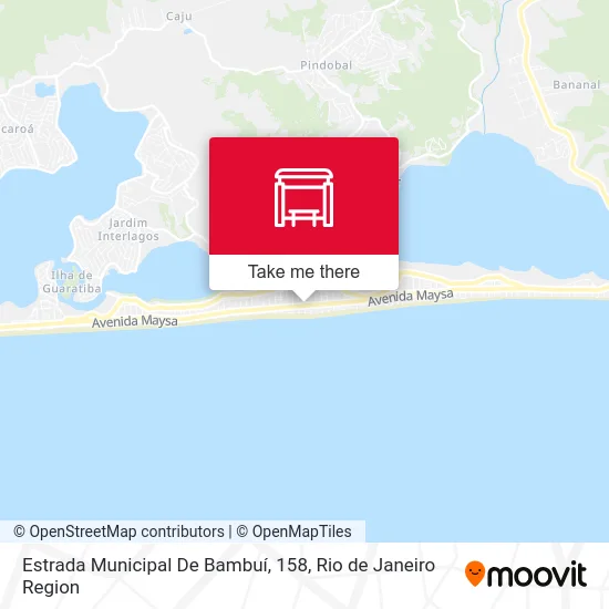 Estrada Municipal De Bambuí, 158 map