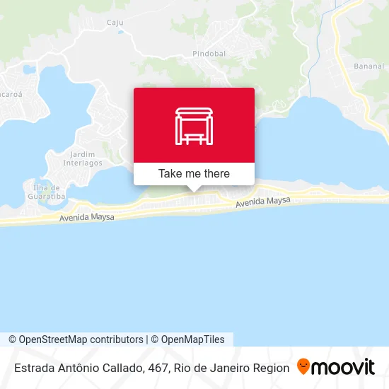 Estrada Antônio Callado, 467 map