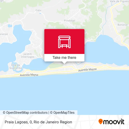 Praia Lagoas, 0 map