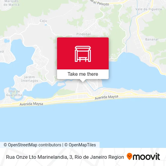 Rua Onze Lto Marinelandia, 3 map
