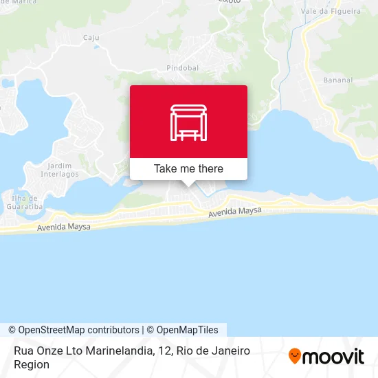 Rua Onze Lto Marinelandia, 12 map