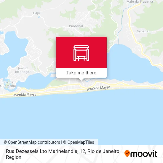 Rua Dezesseis Lto Marinelandia, 12 map