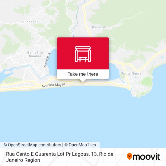 Rua Cento E Quarenta Lot Pr Lagoas, 13 map