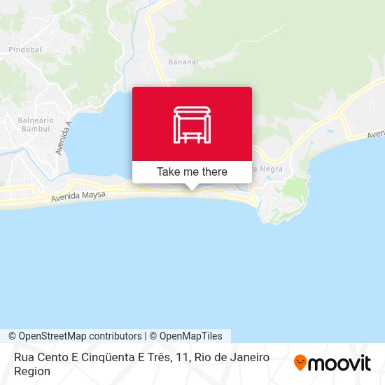 Rua Cento E Cinqüenta E Três, 11 map