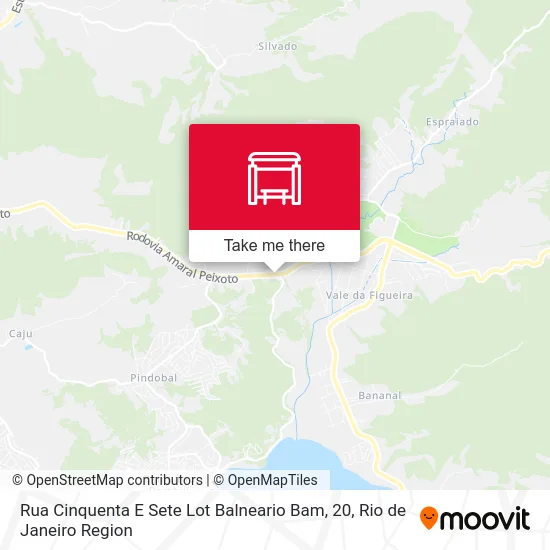 Rua Cinquenta E Sete Lot Balneario Bam, 20 map