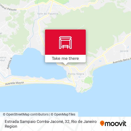 Estrada Sampaio Corrêa-Jaconé, 32 map