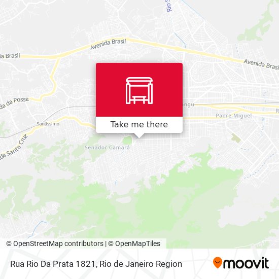 Rua Rio Da Prata 1821 map