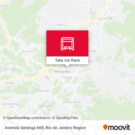 Avenida Ipiranga 668 map