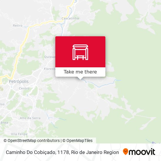 Caminho Do Cobiçado, 1178 map