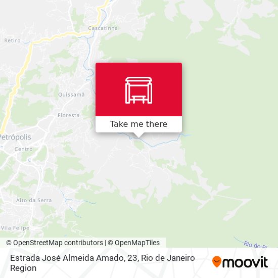 Estrada José Almeida Amado, 23 map