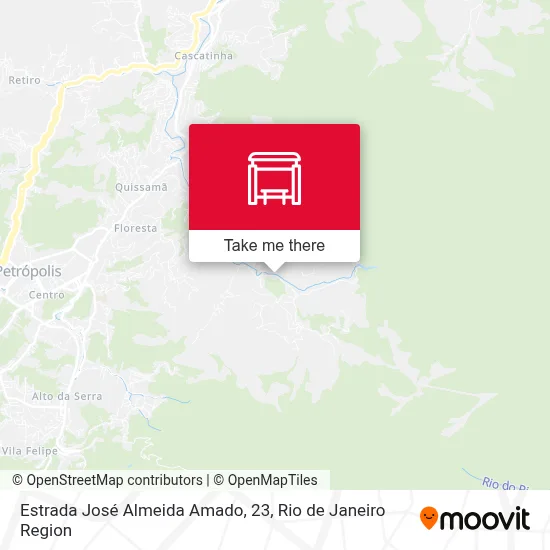 Estrada José Almeida Amado, 23 map