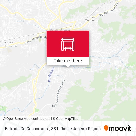 Estrada Da Cachamorra, 381 map